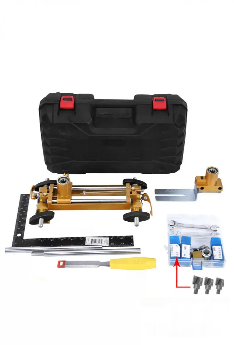 

Wooden Door Hole Opener multi-function Wood Door Lockhole Slotting Machine Doorlock Mortising Template Jig Lock Mortiser