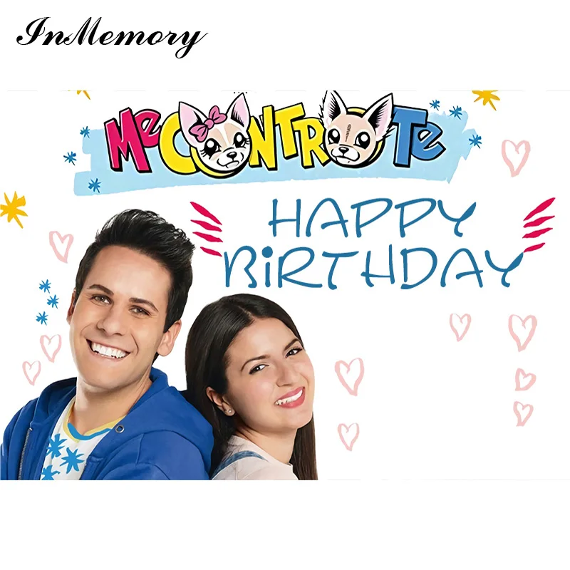 InMemory 7x5ft ME CONTRO TE Children Birthday Party Backdrop For Photo Studio Youtube Photography Backgrounds Custom Photocall