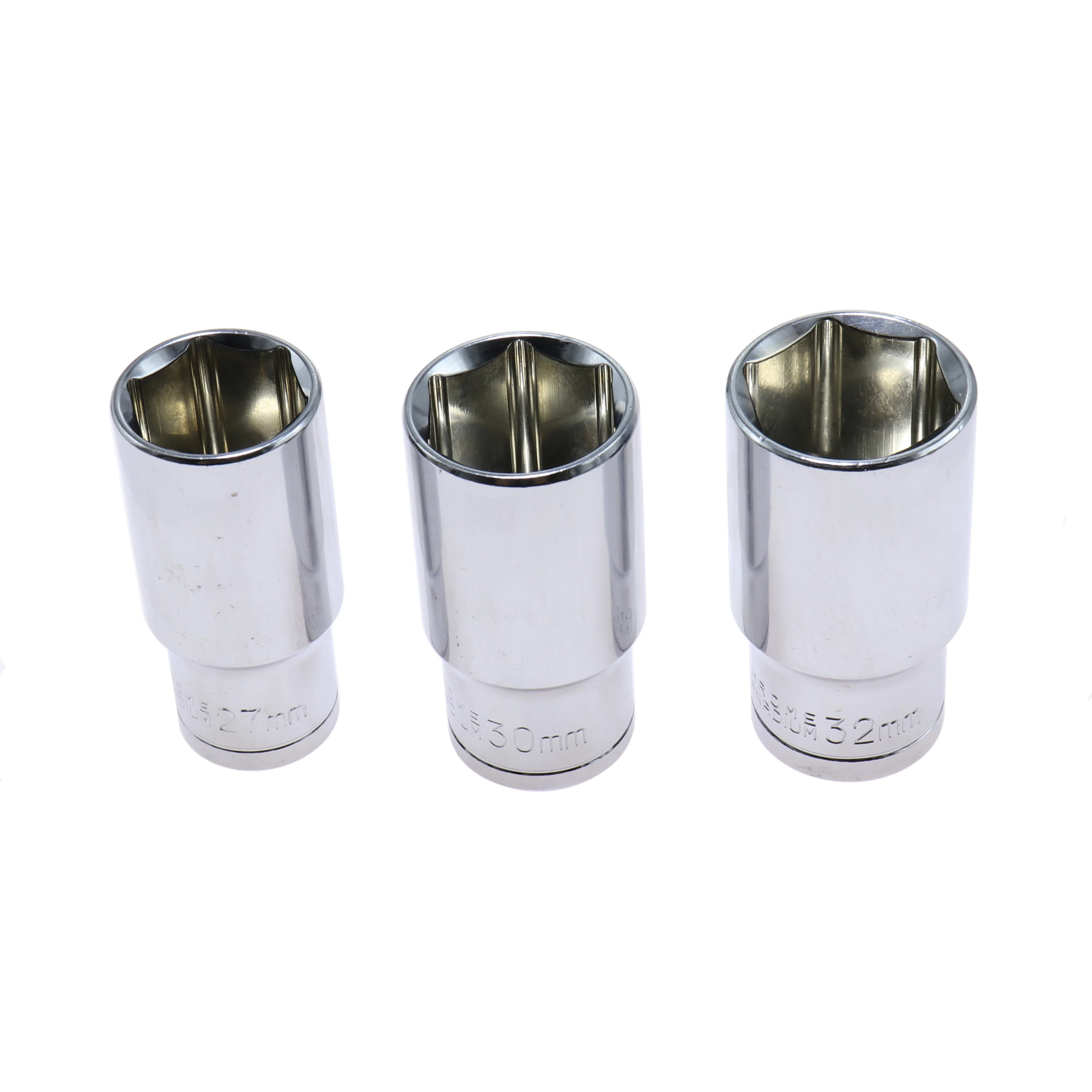 1 Buah 1/2 Inci 27 30 32Mm Enam Sudut Lengan Hex Dalam Kepala Soket untuk Kunci Pas Ratchet Alat Tangan Perbaikan Otomatis
