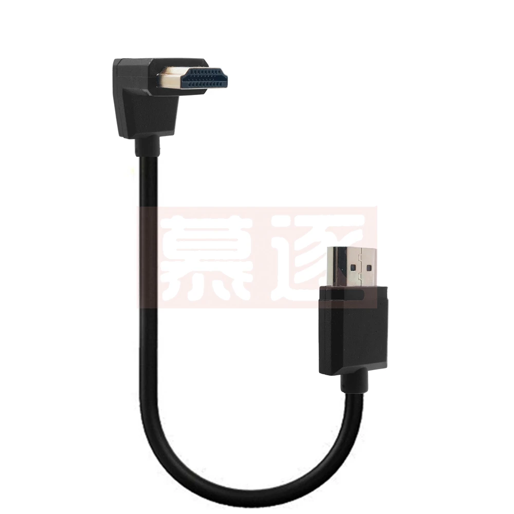 OD 3.0mm Super Soft HDMI-compatible male to male Thin Cable for Moto Mobile Phone Tablet 2k 4K hd Light-weight Portable 30CM