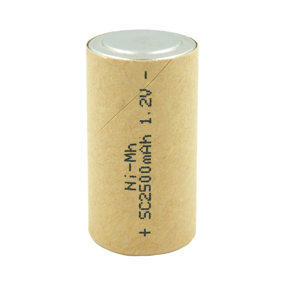 4-20 قطعة SC Nimh ni-mh 1.2 فولت 2500 مللي أمبير بطارية أداة الطاقة القابلة لإعادة الشحن SC معدل التفريغ 10C-15C استبدال البطاريات