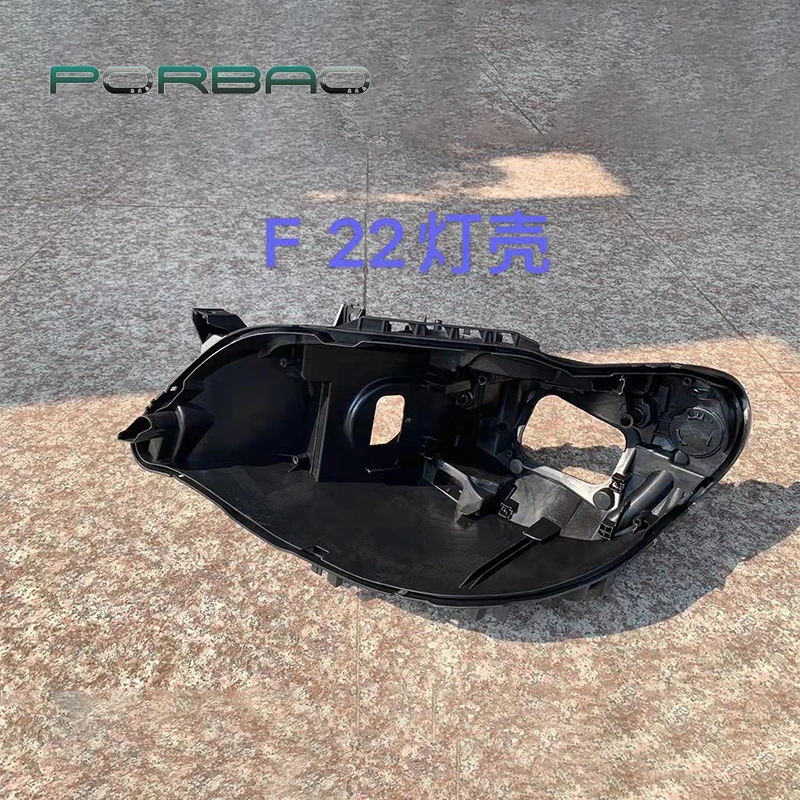 PORBAO Car Headlight Back Base House Housing For BMW F22/220/218 High Profile LED 2014 2015 2016 2017 2018 2019 Auto Accessories