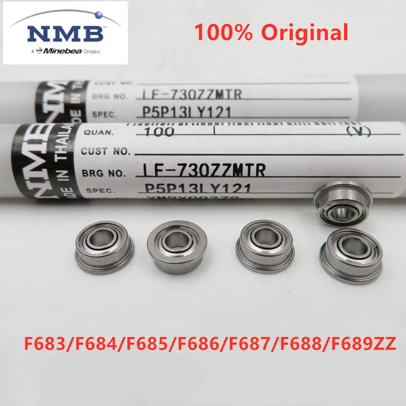 

20pcs NMB flange bearing LF-730ZZ LF-940ZZ LF-1150ZZ LF-1360ZZ LF-1470ZZ LF-1680HH LF-1790 F683/F684/F685/F686/F687/F688/F689ZZ