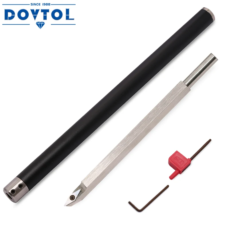 Carbide Inserts Wood Turning Tool Radius Detailer Tools Bar Blades Gouge Skew Spear 35°R with Ci4 Diamond Radius