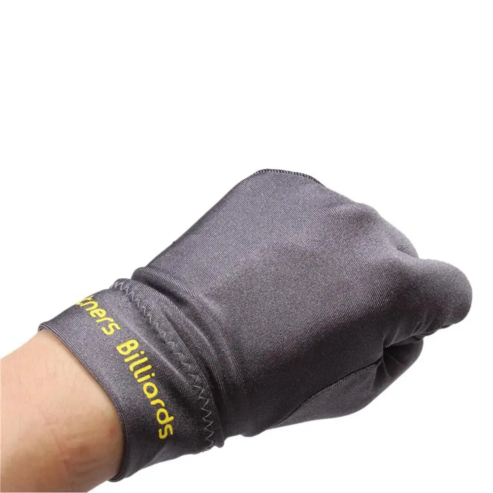 Snooker Billiard Glove Embroidery Billard Gloves Left Hand Three Finger Smooth Biliardo Billar Guanti Billiard Accessories 4