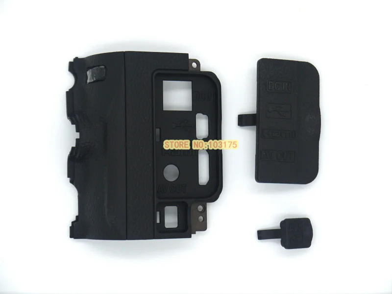 Neue original für Nikon D90 Seite "USB" "DC IN" "HDMI" und "AV OUT" kammer Deckel schmücken mit Gummi SLR kamera