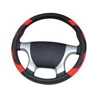 Diámetros de la cubierta del volante del coche del autobús del camión para 36 38 40 42 45 47 50CM 7 tamaños para elegir fibra de carbono negro rojo dinámico
