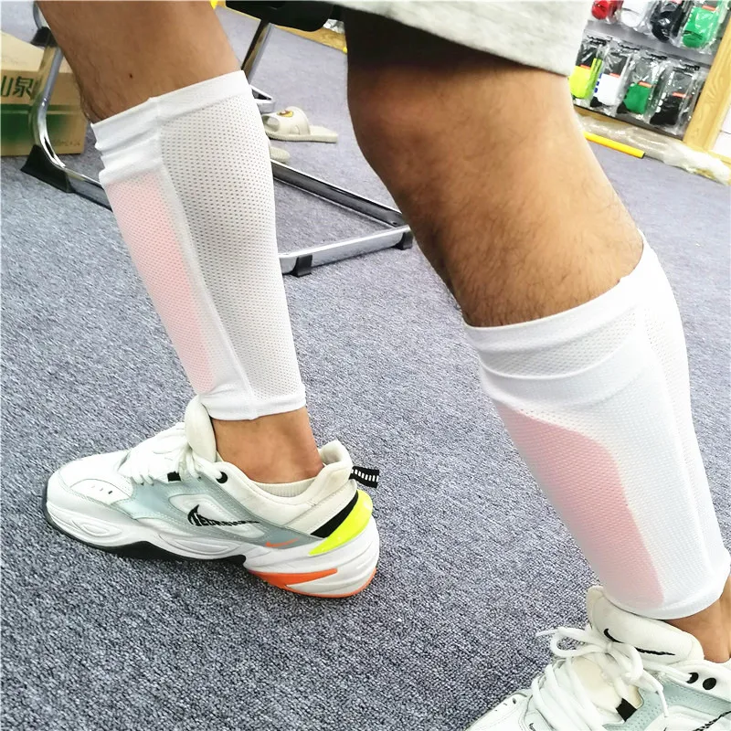 Football Shin Guards Double-Layer Perspiration Soccer Socks Universal Inserts Match Inserts Fixed Sleeves Calf Guards