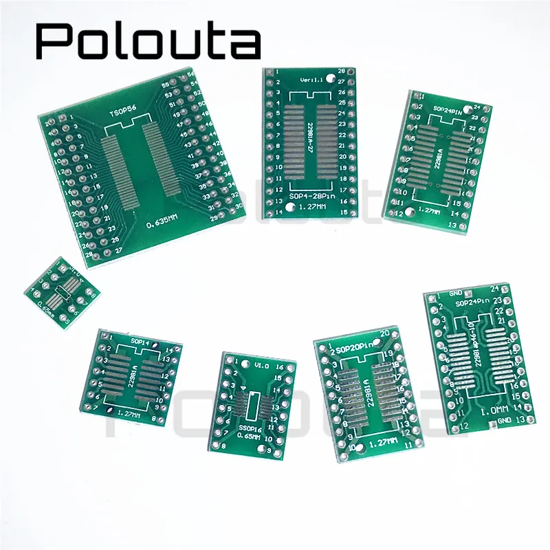5 Chiếc SOP16 Pcb Nguyên Mẫu Mặt Đồng Triac Bảng Mạch Bo Mạch Protoboard Textolite Lanardo Arduino Pcb Board