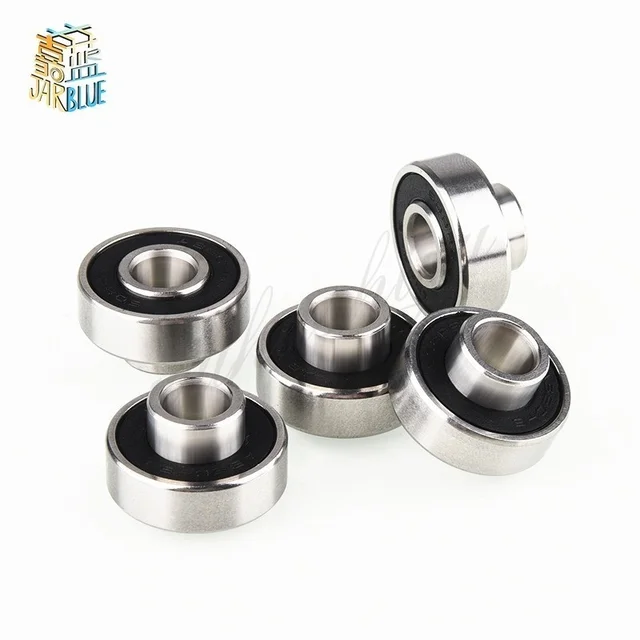 2/10 sztuk 608 2RS Łożysko z podkładką ABEC-7 8X22X7 Łożyska kulkowe do deskorolki Longboard