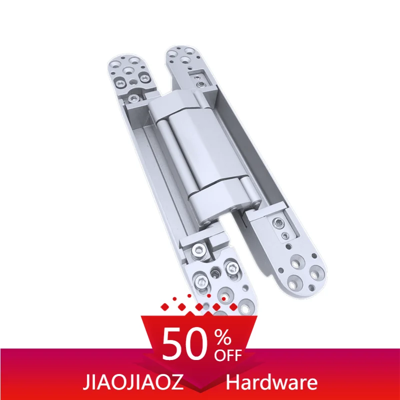 JIAOJIAOZ New Products  Wooden Flush Doors Adjustable Concealed Hinge  80kg Zinc Alloy   hinges