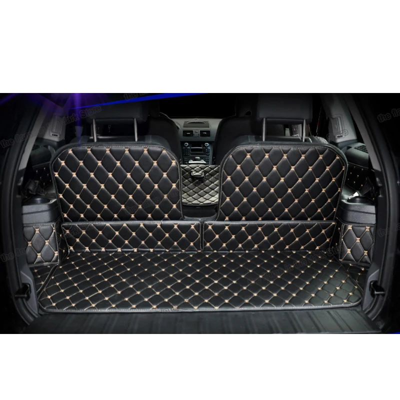 

for volvo xc90 leather car trunk mat 2014 2013 2012 2011 2010 2009 2008 2007 2005 accessories 2002 cargo liner boot