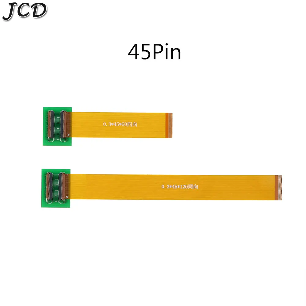 JCD 45Pin to 45Pin 0.3mm Pitch Extension Connector Adapter length 60mm 120mm 6cm 12cm with FFC FPC Flexible Flat Cable