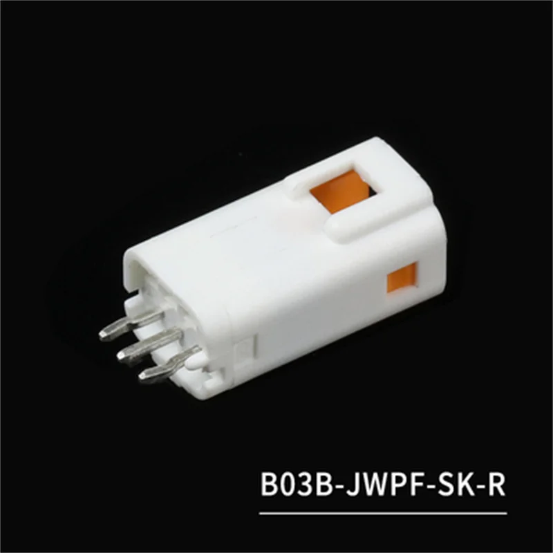 100 Set  JST Needle Seat Automobile White Connector B02B JWPF SK-R Waterproof Connector Wire Harness Plug Shell 0406