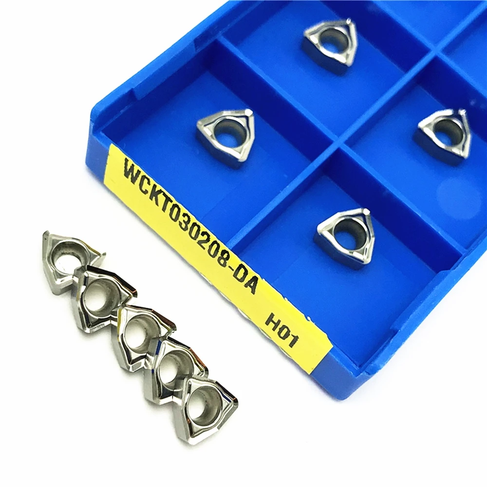 Drill drill WCKT050308 WCKT080412 DA DA H01 utensile per tornitura in alluminio inserti per trapano utensile DA taglio di alta qualità