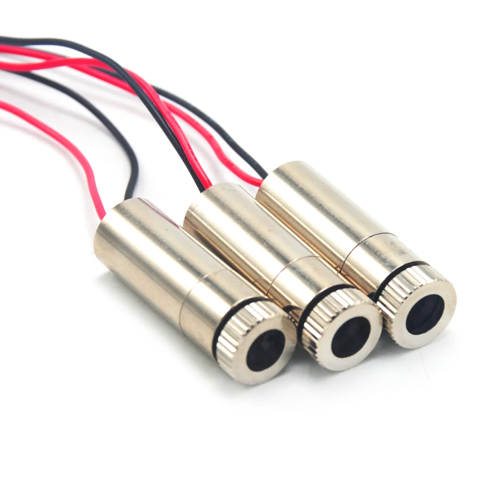 Focusable 650nm 5Mw Red Dot Laser Diode Module 3V-5V 12x35mm