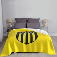 Club Pe ? Arol Blanket For Sofa Bed Travel Campeón Del Siglo Stadium Manyas Aurinegros Carboneros