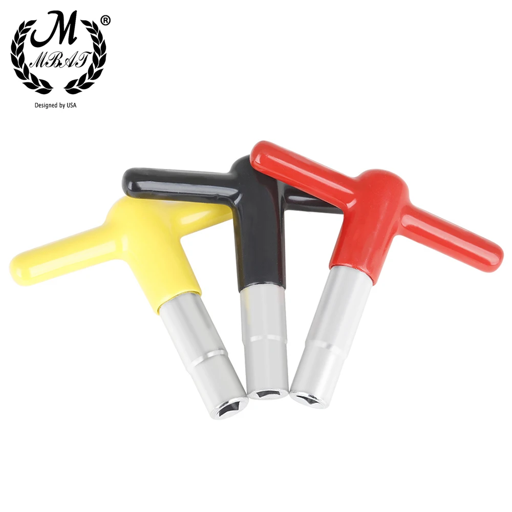 M MBAT Drum Tuning Key Adjustment Key High-Quality With Non-Slip Protective Set Metal Square Drum Screw Wrench Assembly Tools