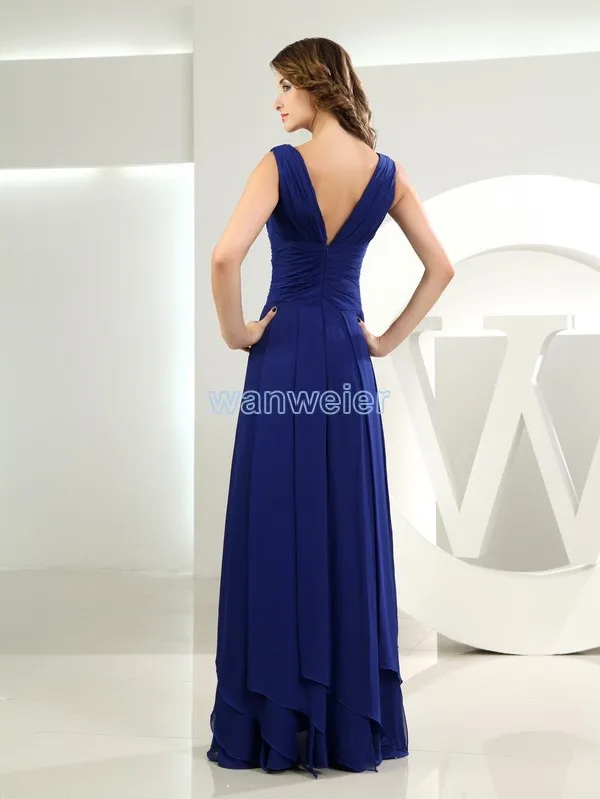 free shipping maxi dresses long 2014 royal blue vestidos formales brides maid dress plus size women\'s formal Bridesmaid Dresses