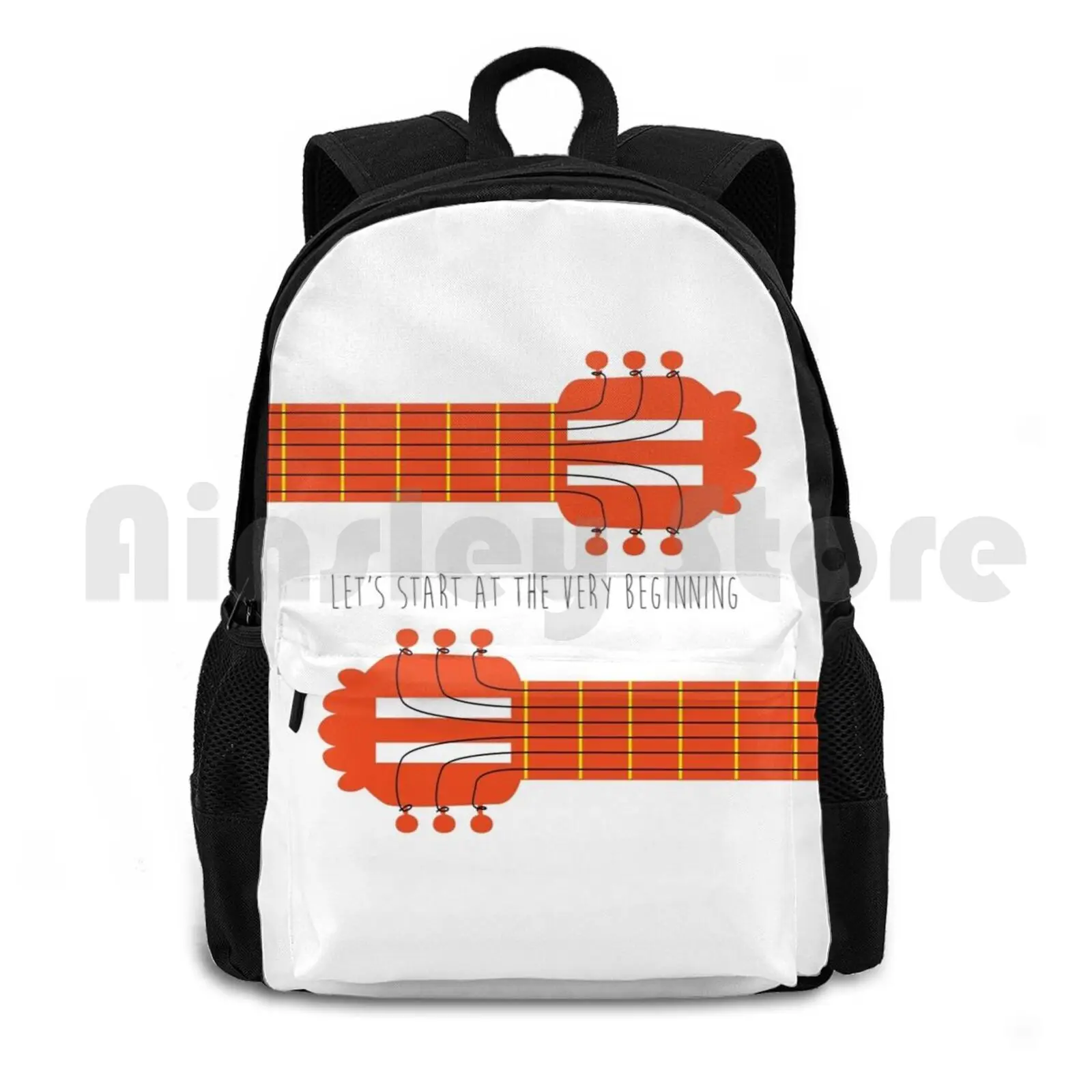 Guitar Sound Of Music Outdoor Hiking Backpack Waterproof Camping Travel Sound Of Music Quote Lyrics Guitar Sound Of Music Julie