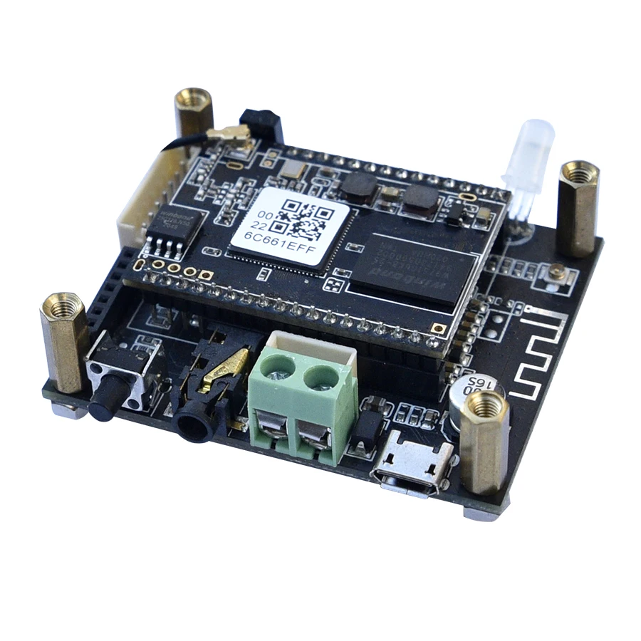 WA05 WiFi and Bluetooth 5.0 Audio Receive Bluetooth Module I2S Analog Output ESS9023 Output Board With Airplay DLNA Wifi Audio