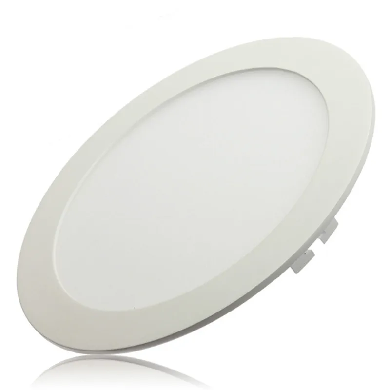 Dimmable Ultra thin 3W/4W/ 6W / 9W / 12W /15W/ 25W LED Ceiling Recessed Downlight / Slim Round Down Light 85V-265V + LED Driver