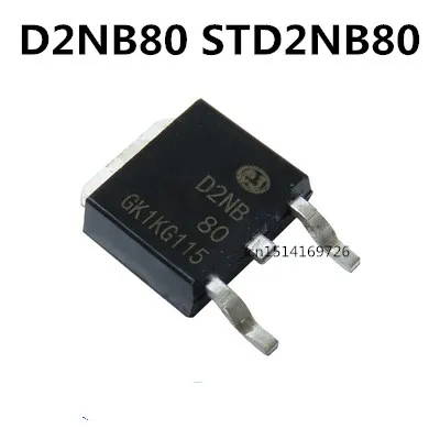 

Original 5PCS/ D2NB80 STD2NB80 TO-252 800V 1.9A