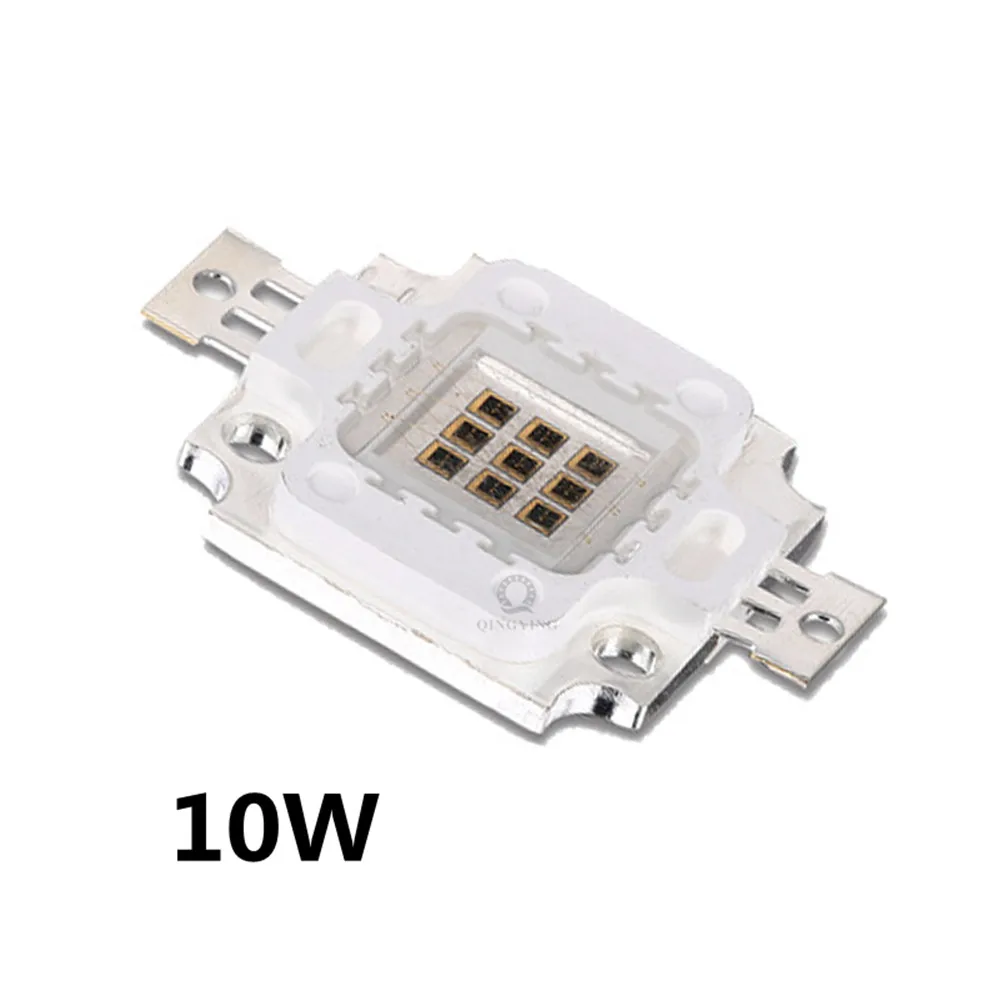 Chip LED de alta potencia IR COB integrado, 730Nm, 850Nm, 940Nm, 3W, 5W, 10W, 20W, 30W, 50W, 100W, emisor de luz, componentes de diodo, lámpara de alta potencia