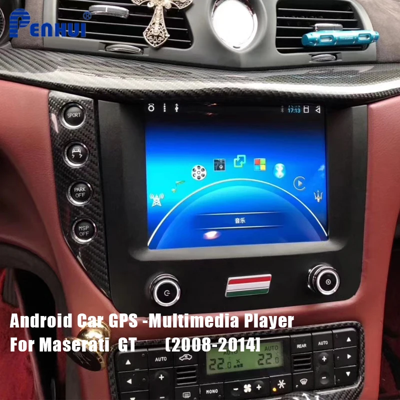 

Android Car DVD For Maserati GT Granturimso ( 2008-2014) Car Radio Multimedia Video Player Navigation GPS Android 9 Double DIn