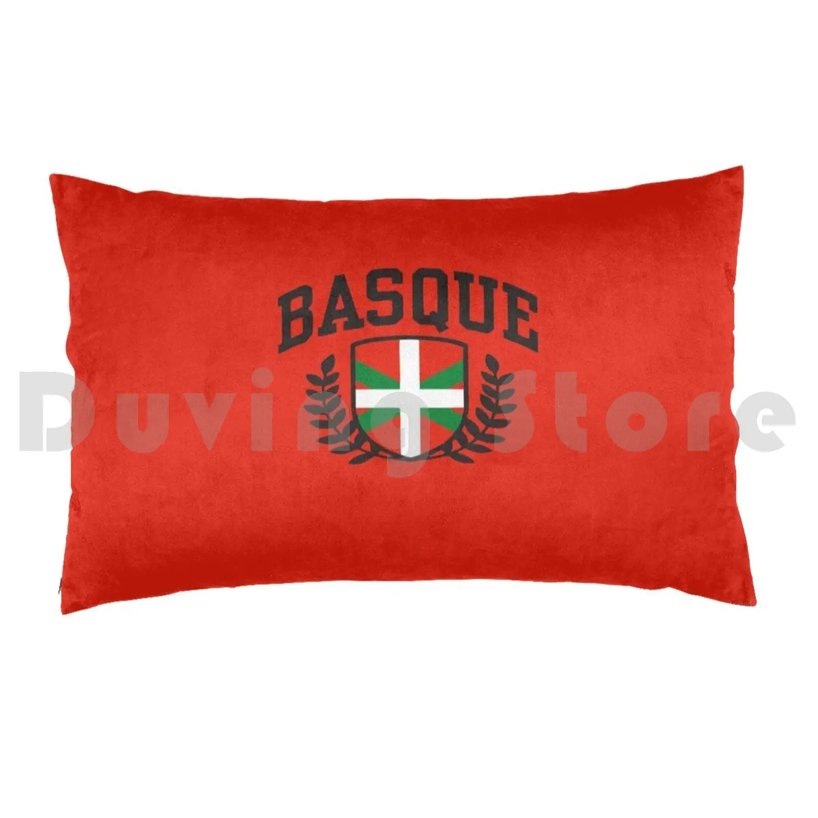 Basque Pillow Case DIY 50*70 Basque Spain Basque Country Euskadi Bilbao Flag Country Spanish Europe