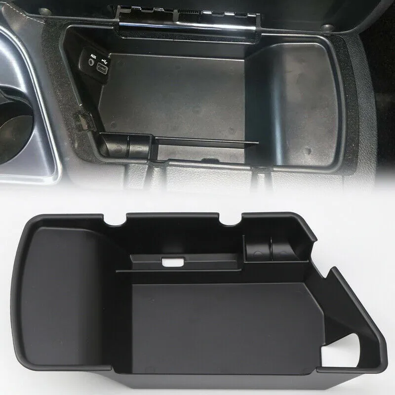 Car Center Console Armrest Storage Box Tray Case Fit For Dodge Challenger 2015-2020 Stowing Tidying