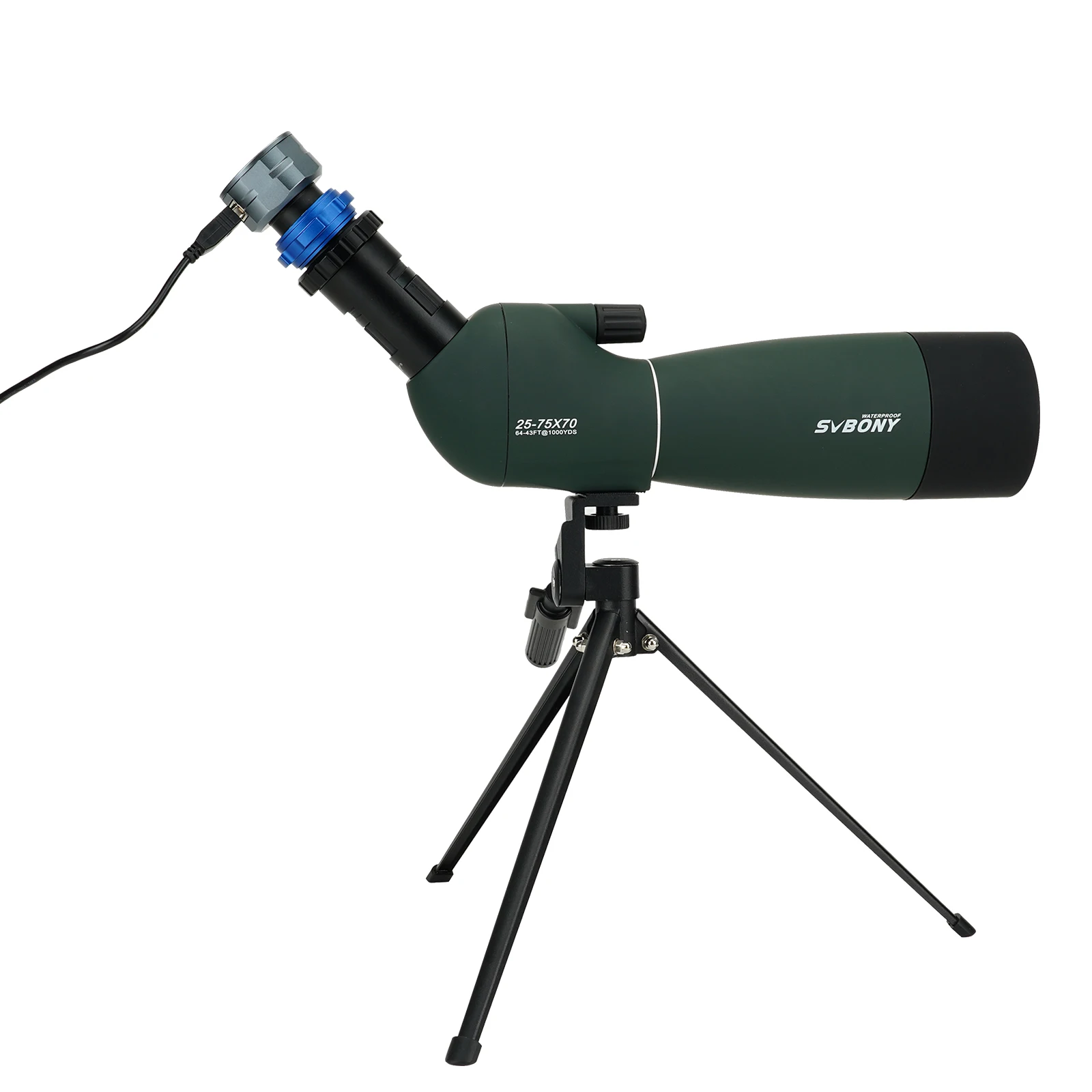 SVBONY Astronomie-Planetenkamera, 1,25 Zoll CMOS-Teleskopkamera, digitales Okular, USB 2.0 für Anfänger, Planetenfotografie SV105