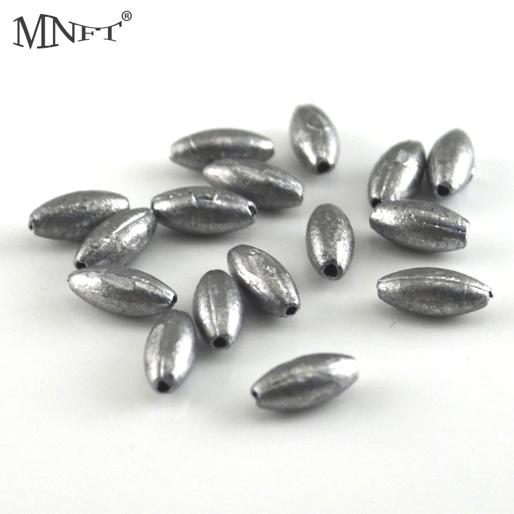 Selling Olive Shape Lead MNFT 0.35g, 0.5g, 0.6g, 1g, 2g Pure Lead Making Fishing Sinker Outdoors Supplies