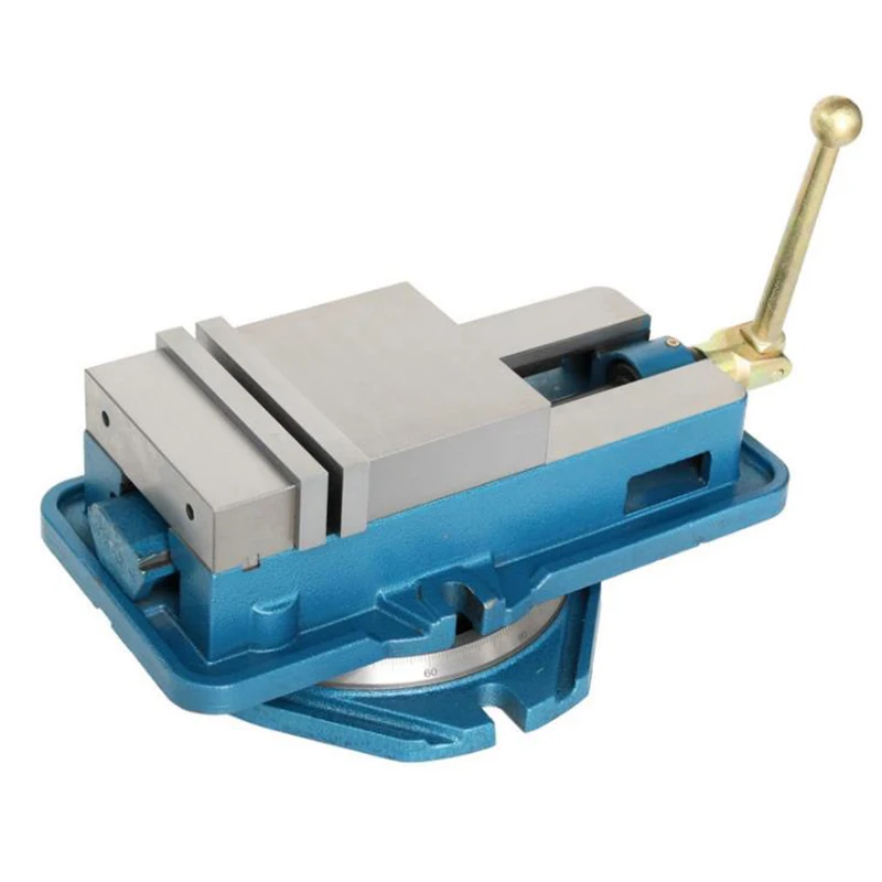 High Precision Milling Bench Vise 4 Inch Clamp Workbench FoldingWith 360 Degree Swivel Base Milling Machine vice