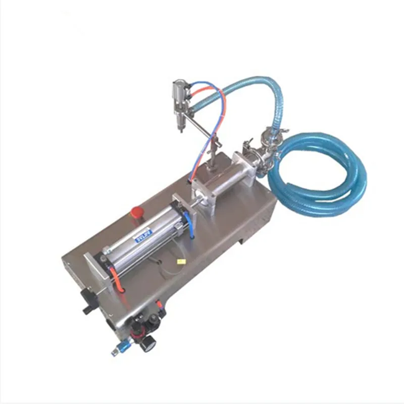 

Free shipping,High Speed Semi-Automatic Pneumatic Piston Liquid Filler, Big Bottle Filling Machine