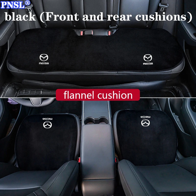 PNSL Car Seat Cover Protector Front Rear Seat Backrest Cushion Pad Mat for Mazda RX CX BT 1 2 3 4 5 6 7 8 9 50 326 636 series