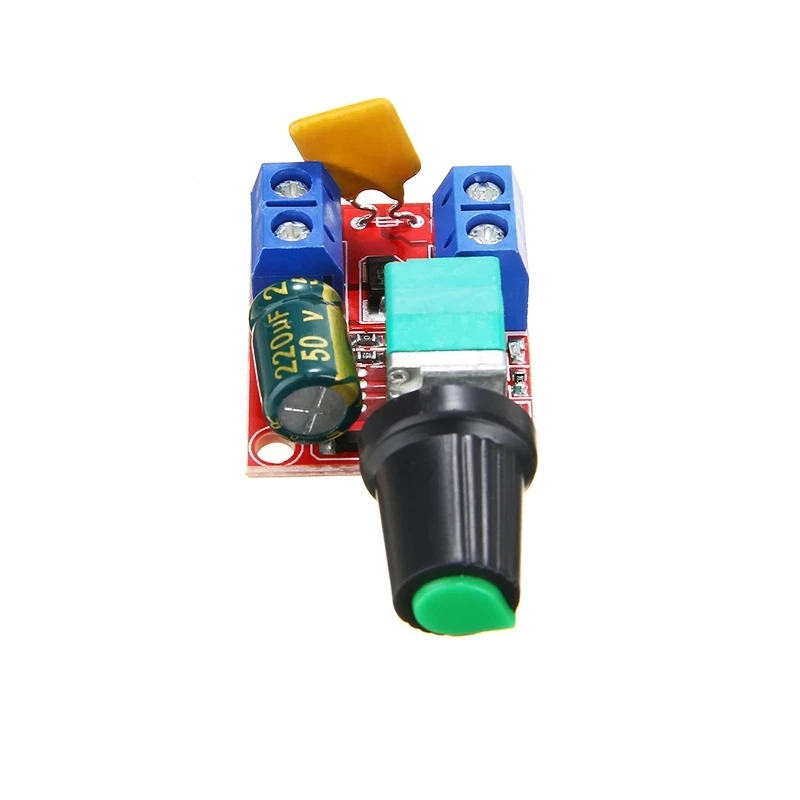 미니 PWM 최대 90W DC 모터 속도 컨트롤러 모듈 DC-DC, 3V 35V 속도 제어, 조정 가능한 전위차계 스위치 보드, LED 조광기, 5A
