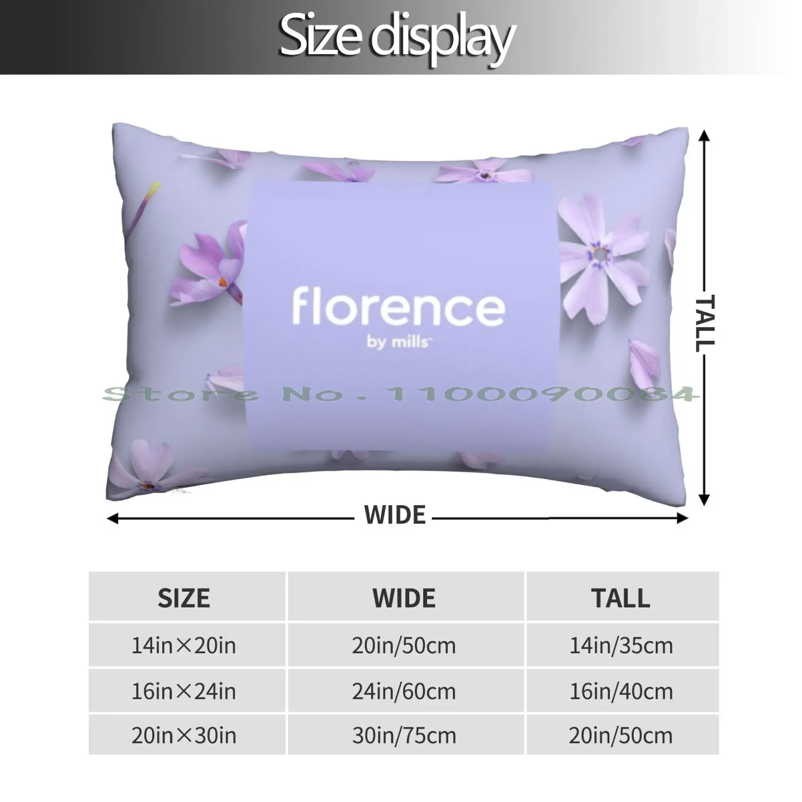 Florence By Mills Pillow Case 20x30 50*75 Sofa Bedroom Zombie Undead Spooky Apocolypse Halloween Pumpkin Scary Survival Bite