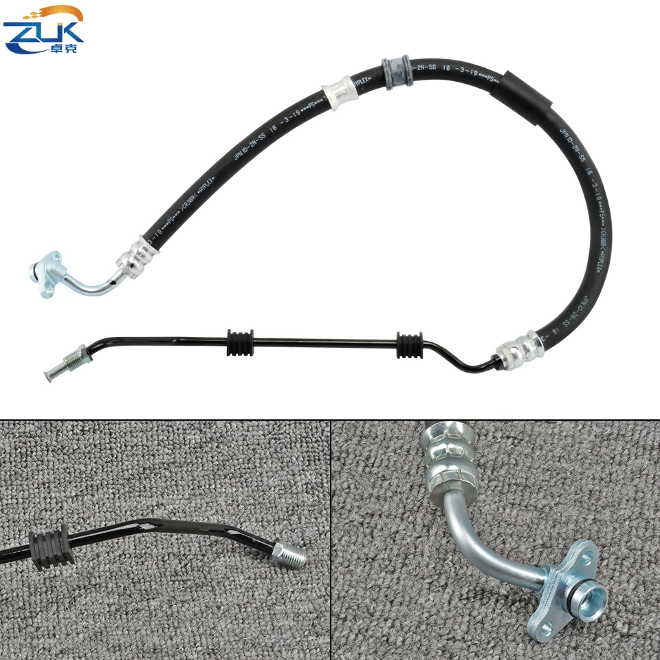 ZUK Power Steering Feed Hose For HONDA CR-V CRV RD9 2.2L i-CTDi Diesel 2005 2006 Left Hand Drive Model OEM: 53713-SKN-G02