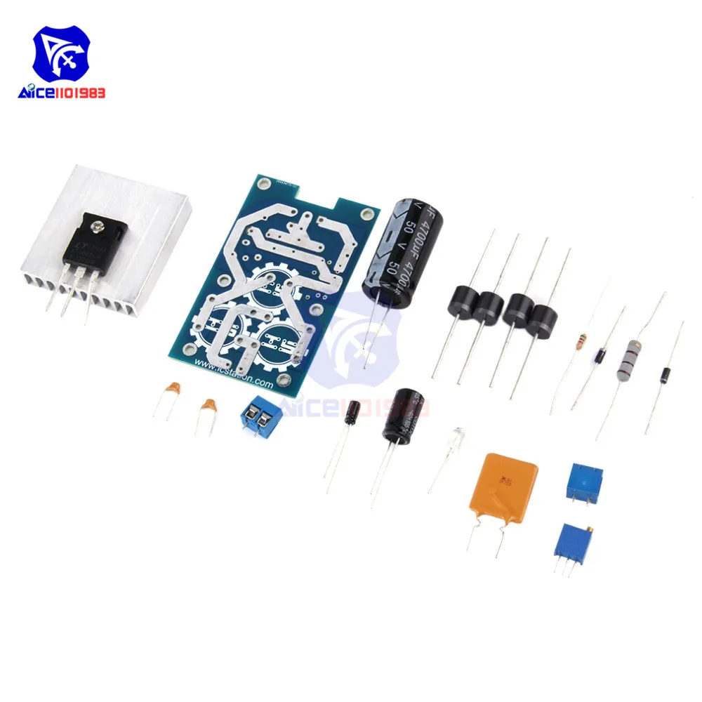 diymore LT1083 Adjustable Regulated Power Supply Module Parts and Components DIY Kit