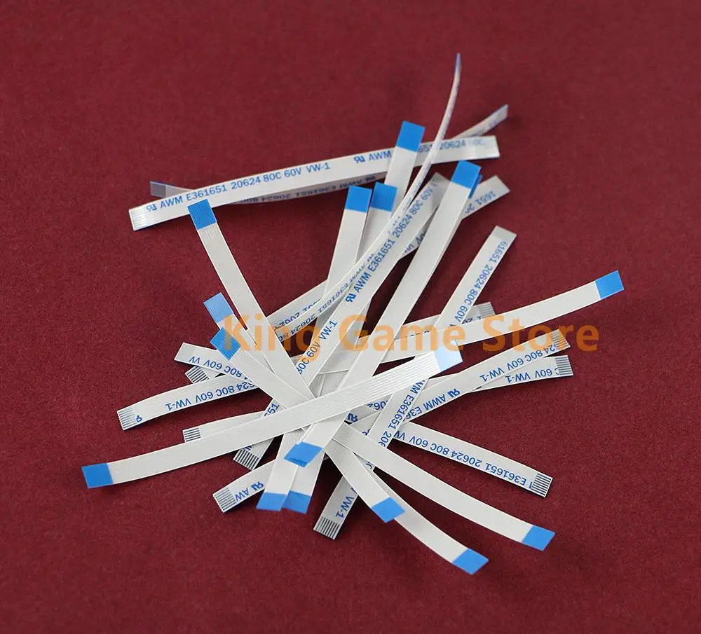 200 قطعة/الوحدة استبدال ل PS2 9 واط الطاقة إعادة تعيين التبديل الشريط الكابلات المرنة ل PS2 90000/9000X تحكم إصلاح جزء