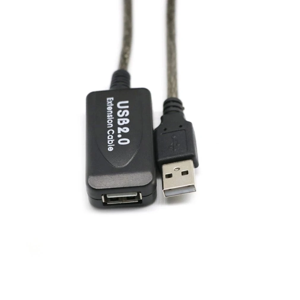 USB 2.0 Signal Amplification Wireless Network A Male To A Female OBD Plastic Diagnostic Tools Network Card Extender Cord