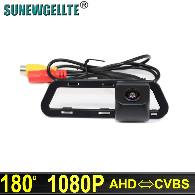 180 Degree 1920x1080P AHD  HD Vehicle Car Rear View Reverse backup parking Camera for Nissan Tiida C12 5D Hatchback Pulsar C12