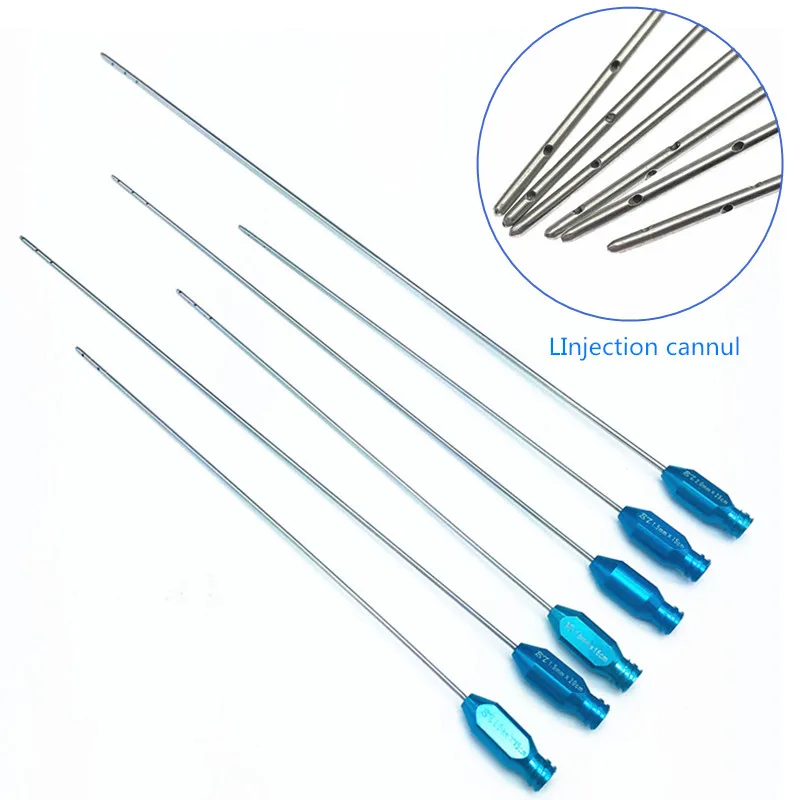 

Water Injector Infiltration Cannulas Liposuction Cannula Set Facial Fat Transplant Cannulas Needles Liposuction Tools