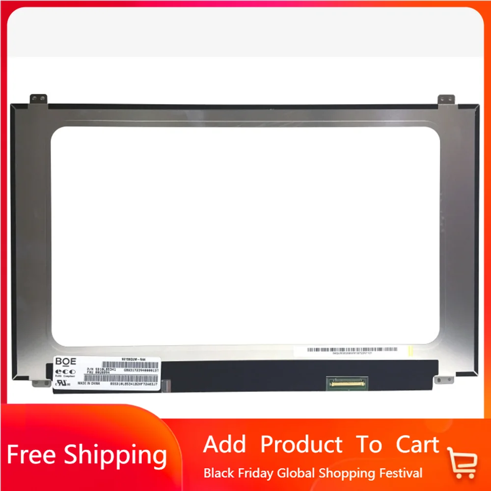 

15.6 4K NV156QUM-N44 Fit NV156QUM N44 EDP 40PIN 60HZ UHD 3840*2160 LCD Screen Laptop Replacement Display Panel