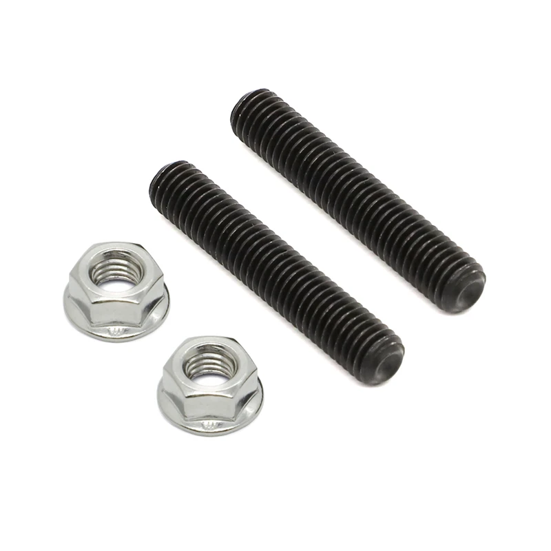 2/4/6pcs Heavy Duty Chromoly Exhaust Manifold Studs Nuts Bolt For YAMAHA YFZ450 YFZ 450 YFZ450R YFZ450X ATV Accessories