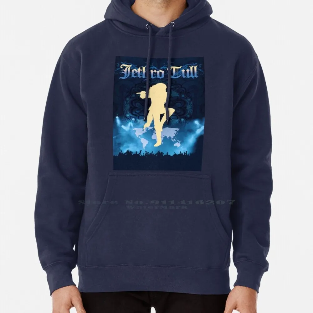 

Jethro Tull Concert Poster Hoodie Sweater 6xl Cotton Jethro Tull Music Progressive And Roll Blues Folk Electronic Hard