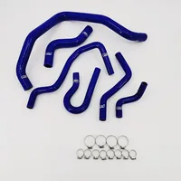 Compatible con Honda Civic CX/DX/EX SOHC D15 D16 EG EK 92-00 manguera de calentador de radiador de silicona
