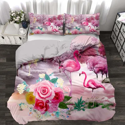 Turkey Style Bedding Set 3d Digital Printing Duvet Cover Set for Kids Pillowcase Quilt Cover Comforter AU/EU/US Size 150 Bed Set