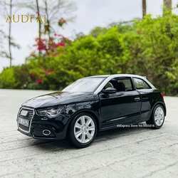 Bburago 1:24 Audi A1 black die-casting simulation alloy car model crafts decoration collection toy tools gift